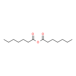 ChemSpider 2D Image | Heptanoic anhydride | C14H26O3