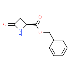 ChemSpider 2D Image | (S)-Benzyl 2-azetidinone-4-carboxylate | C11H11NO3