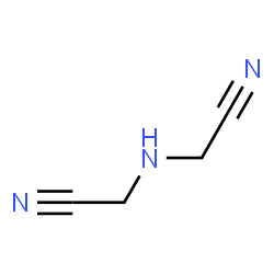 ChemSpider 2D Image | 2,2'-Iminodiacetonitrile | C4H5N3