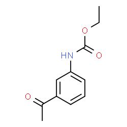 ChemSpider 2D Image | Ethyl (3-acetylphenyl)carbamate | C11H13NO3
