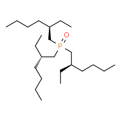 ChemSpider 2D Image | Bis[(2R)-2-ethylhexyl][(2S)-2-ethylhexyl]phosphine oxide | C24H51OP