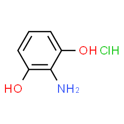ChemSpider 2D Image | 2-Aminoresorcinol hydrochloride | C6H8ClNO2