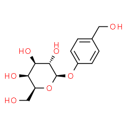 ChemSpider 2D Image | 4-(Hydroxymethyl)phenyl beta-L-galactopyranoside | C13H18O7