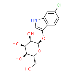 ChemSpider 2D Image | 6-Chloro-1H-indol-3-yl alpha-D-altropyranoside | C14H16ClNO6
