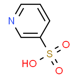 ChemSpider 2D Image | Pyridine-3-sulfonic acid | C5H5NO3S