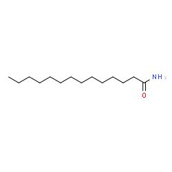 ChemSpider 2D Image | Myristamide | C14H29NO