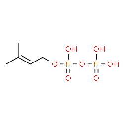 ChemSpider 2D Image | Dimethylallylpyrophosphate | C5H12O7P2