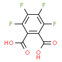ChemSpider 2D Image | Tetrafluorophthalic acid | C8H2F4O4
