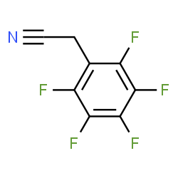 ChemSpider 2D Image | Pentafluorophenylacetonitrile | C8H2F5N