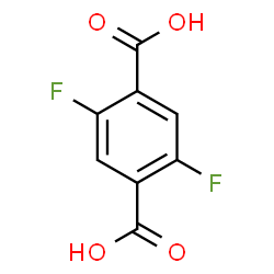 ChemSpider 2D Image | 2,5-Difluoroterephthalic acid | C8H4F2O4
