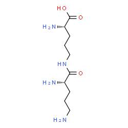 ChemSpider 2D Image | N~5~-L-Ornithyl-L-ornithine | C10H22N4O3