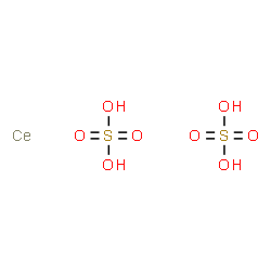 ChemSpider 2D Image | Cerium - sulfuric acid (1:2) | H4CeO8S2