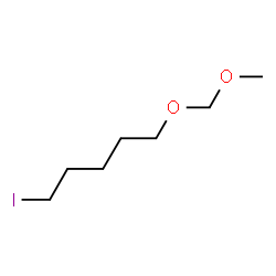 ChemSpider 2D Image | 1-Iodo-5-(methoxymethoxy)pentane | C7H15IO2