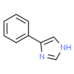 ChemSpider 2D Image | 4-Phenylimidazole | C9H8N2