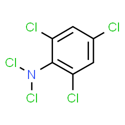 ChemSpider 2D Image | N,N,2,4,6-Pentachloroaniline | C6H2Cl5N