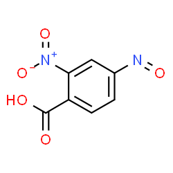 ChemSpider 2D Image | 2-Nitro-4-nitrosobenzoic acid | C7H4N2O5