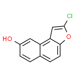 ChemSpider 2D Image | 2-Chloronaphtho[2,1-b]furan-8-ol | C12H7ClO2