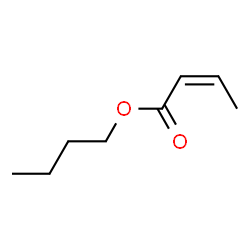 ChemSpider 2D Image | Butyl (2Z)-2-butenoate | C8H14O2