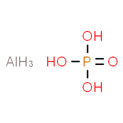 ChemSpider 2D Image | Aluminium - phosphoric acid (1:1) | H3AlO4P