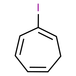 ChemSpider 2D Image | 2-Iodo-1,3,5-cycloheptatriene | C7H7I