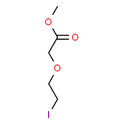 ChemSpider 2D Image | Methyl (2-iodoethoxy)acetate | C5H9IO3