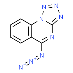 ChemSpider 2D Image | 5-Azidotetrazolo[1,5-a]quinazoline | C8H4N8