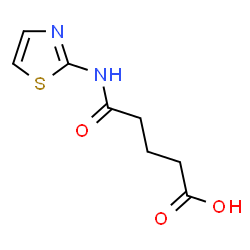 ChemSpider 2D Image | N-(2-THIAZOLYL)GLUTARAMIC ACID | C8H10N2O3S