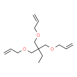 ChemSpider 2D Image | trimethylolpropane triallyl ether | C15H26O3