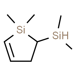ChemSpider 2D Image | 2-(Dimethylsilyl)-1,1-dimethyl-2,3-dihydro-1H-silole | C8H18Si2