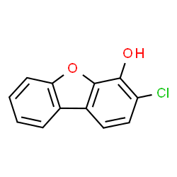 ChemSpider 2D Image | 3-Chlorodibenzo[b,d]furan-4-ol | C12H7ClO2