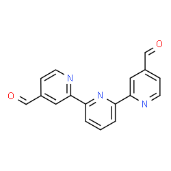 ChemSpider 2D Image | 2,2':6',2''-Terpyridine-4,4''-dicarbaldehyde | C17H11N3O2