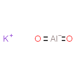 ChemSpider 2D Image | Potassium dioxoaluminate(1-) | AlKO2