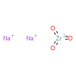 ChemSpider 2D Image | Disodium trioxozirconate(2-) | Na2O3Zr