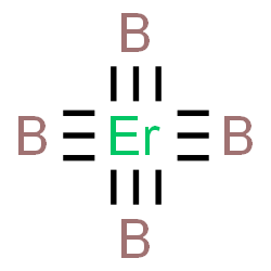ChemSpider 2D Image | Tetraborylidyneerbium | B4Er