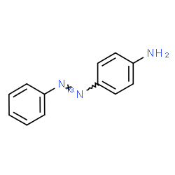 ChemSpider 2D Image | 4-[(E)-Phenyl(1-~13~N)diazenyl]aniline | C12H11N213N