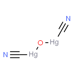 ChemSpider 2D Image | Mercury cyanide oxide (Hg2(CN)2O) | C2Hg2N2O