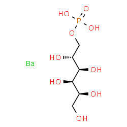 ChemSpider 2D Image | 6-O-Phosphono-D-glucitol - barium (1:1) | C6H15BaO9P