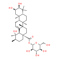 ChemSpider 2D Image | Kajiichigoside f1 | C36H58O10