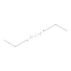 ChemSpider 2D Image | (Hydroxyphosphoryl)bis[oxy(2S)-2-hydroxy-3,1-propanediyl] (9Z,9'Z)bis(-9-octadecenoate) | C42H79O10P