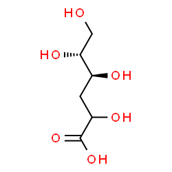 ChemSpider 2D Image | (2Î¾)-3-Deoxy-D-erythro-hexonic acid | C6H12O6