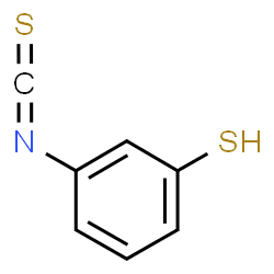 ChemSpider 2D Image | 3-Isothiocyanatobenzenethiol | C7H5NS2