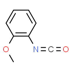 ChemSpider 2D Image | 2-Methoxyphenylisocyanate | C8H7NO2