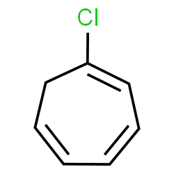 ChemSpider 2D Image | 1-Chloro-1,3,5-cycloheptatriene | C7H7Cl