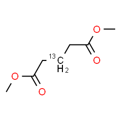 ChemSpider 2D Image | Dimethyl (3-~13~C)pentanedioate | C613CH12O4