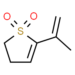ChemSpider 2D Image | 5-Isopropenyl-2,3-dihydrothiophene 1,1-dioxide | C7H10O2S