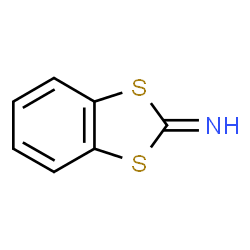 ChemSpider 2D Image | 1,3-Benzodithiol-2-imine | C7H5NS2