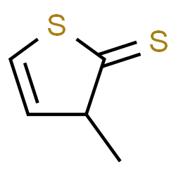 ChemSpider 2D Image | 3-Methyl-2(3H)-thiophenethione | C5H6S2