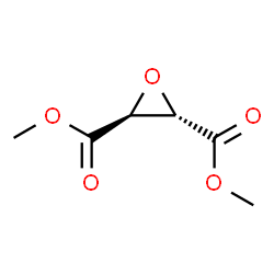ChemSpider 2D Image | Dimethyl (2S,3S)-2,3-oxiranedicarboxylate | C6H8O5
