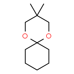 ChemSpider 2D Image | 3,3-Dimethyl-1,5-dioxaspiro[5.5]undecane | C11H20O2