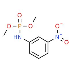 ChemSpider 2D Image | Dimethyl (3-nitrophenyl)phosphoramidate | C8H11N2O5P